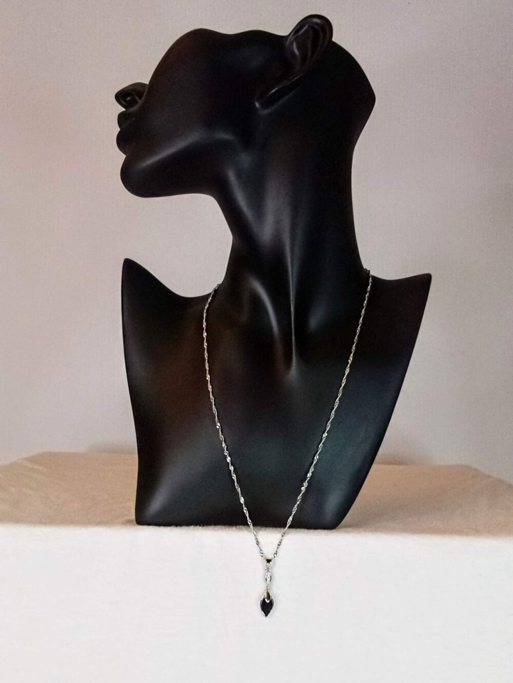 New Silver Eye Necklace